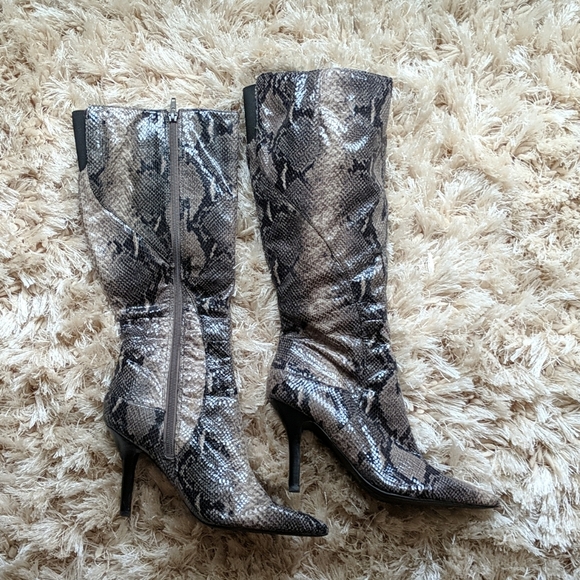 Nine West Shoes - Snake Skin Boots